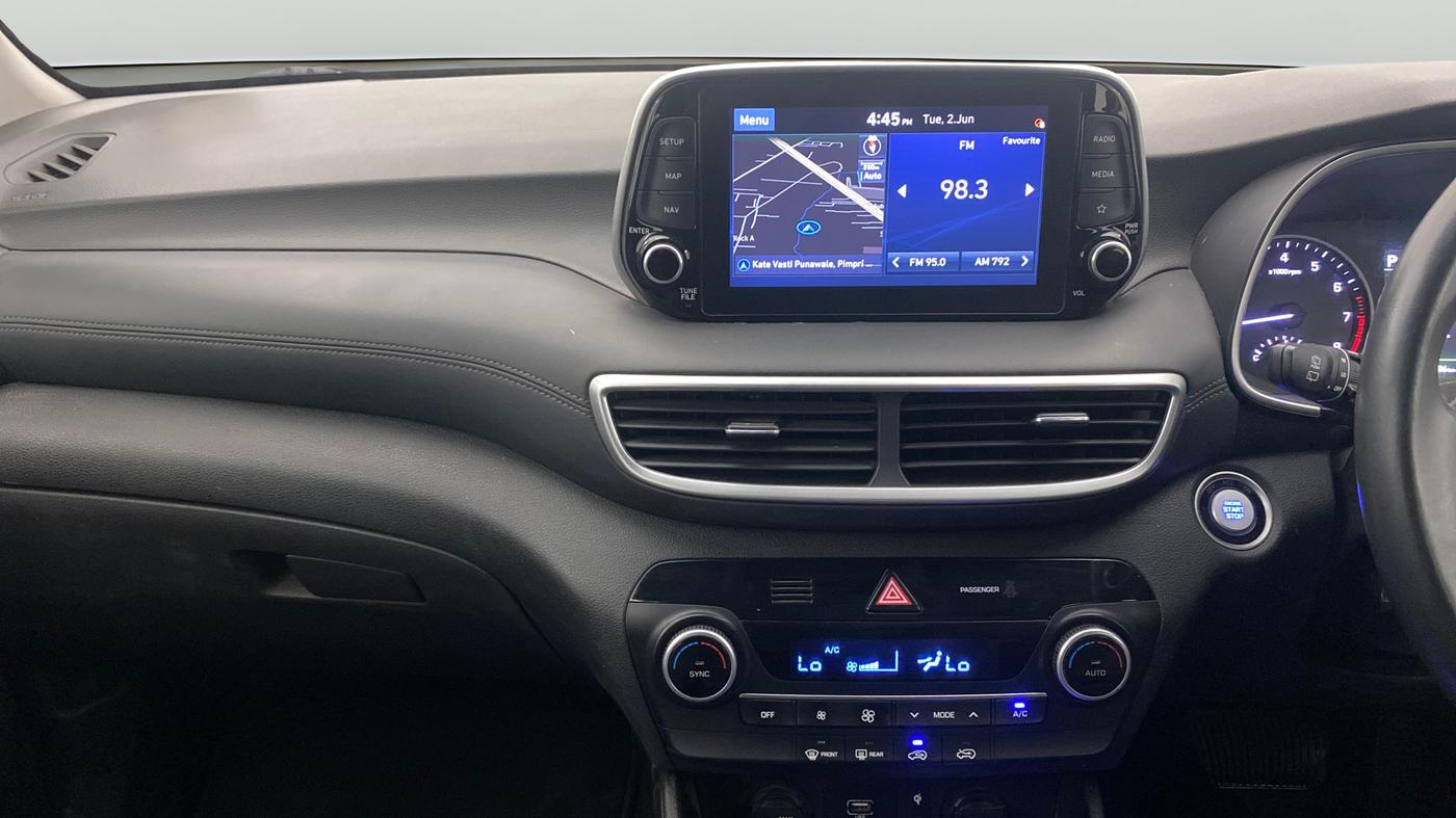 2021 Hyundai Tucson GLS 2WD AT PETROL, Petrol, Automatic, 51,475 km, Air Conditioner