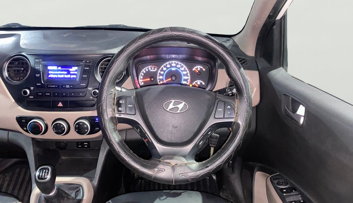 2016 Hyundai Grand i10 SPORTZ 1.2 KAPPA VTVT, Petrol, Manual, 90,804 km, Steering Wheel Close Up