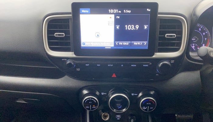 2020 Hyundai VENUE SX PLUS 1.0 TURBO DCT, Petrol, Automatic, 41,193 km, Air Conditioner