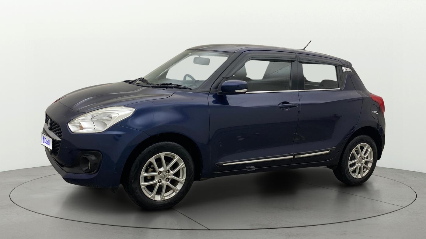 2018 Maruti Swift ZXI AMT, Petrol, Automatic, 1,18,478 km, Left Front Diagonal