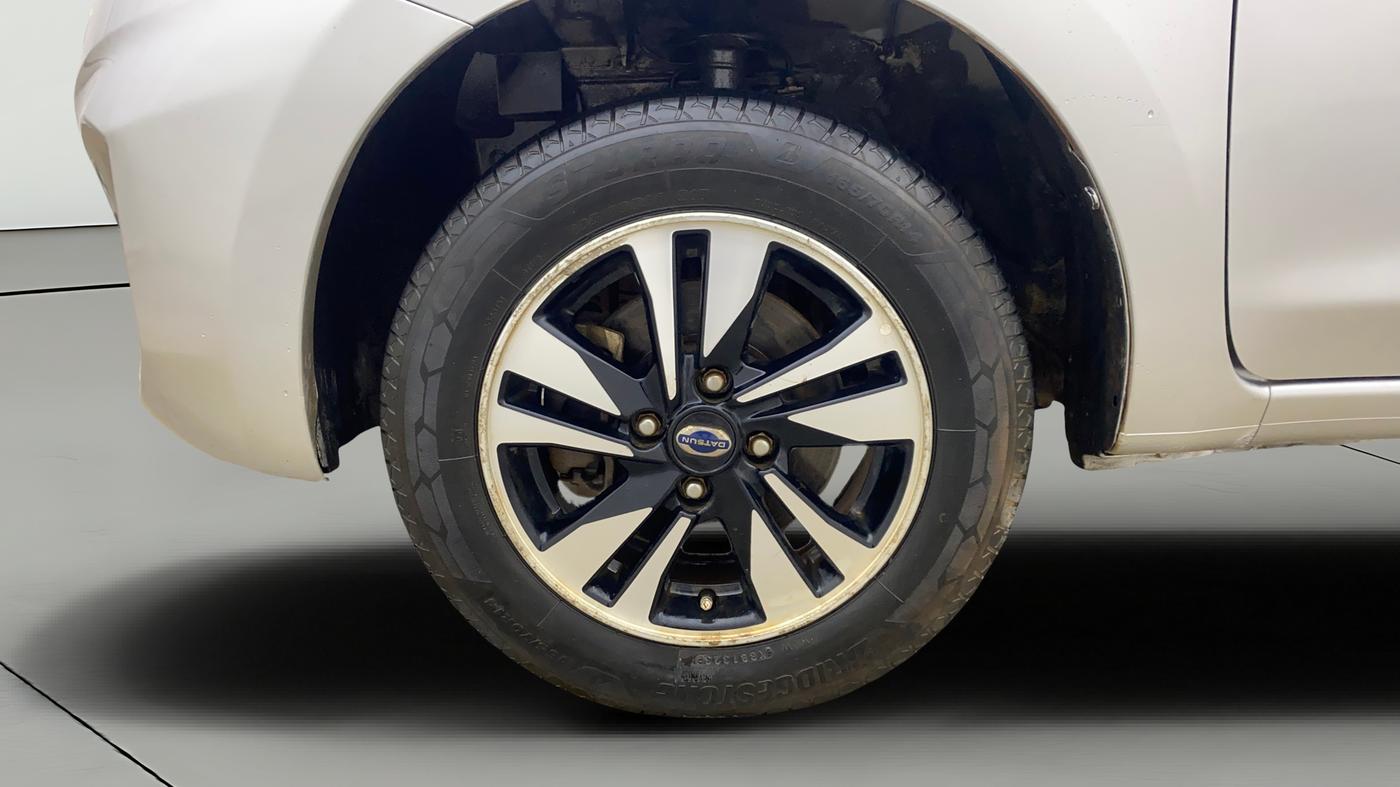 2018 Datsun Go Plus T(O), Petrol, Manual, 94,167 km, Left Front Wheel