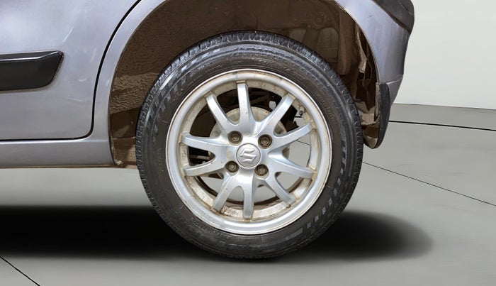 2016 Maruti Wagon R 1.0 VXI, Petrol, Manual, 70,951 km, Left Rear Wheel