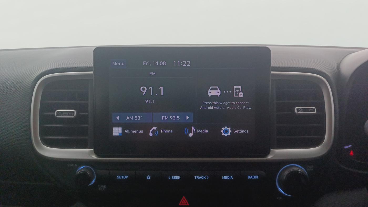 2022 Hyundai VENUE S+ 1.2, Petrol, Manual, 34,153 km, Air Conditioner