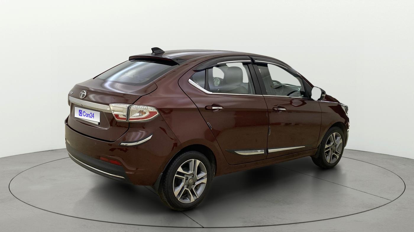 2024 Tata TIGOR XZ PLUS PETROL, CNG, Manual, 14,989 km, Right Back Diagonal