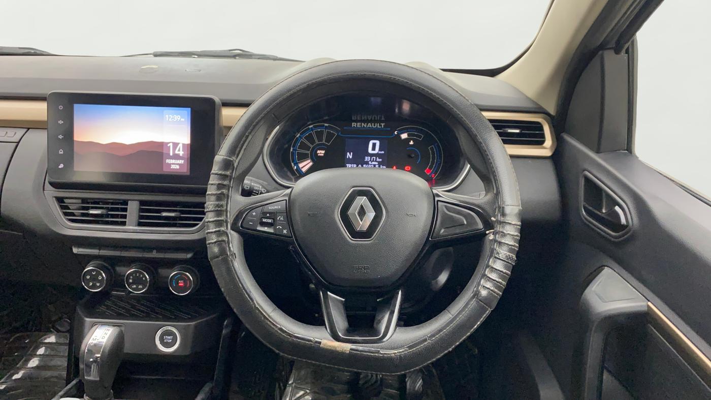 2021 Renault Kiger RXT AMT, Petrol, Automatic, 33,171 km, Steering Wheel Close Up