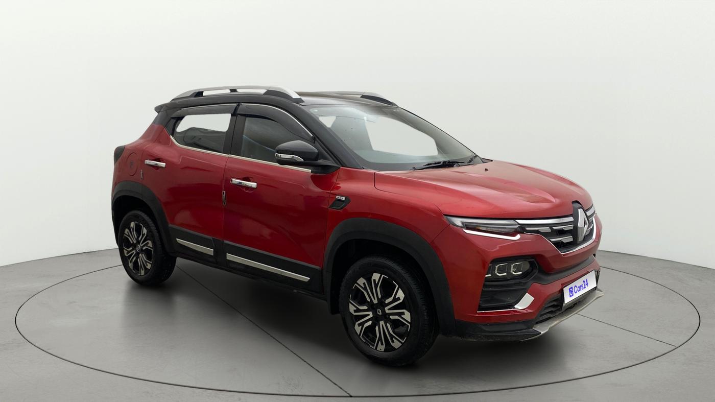 2022 Renault Kiger RXZ AMT DUAL TONE, Petrol, Automatic, 38,319 km, Right Front Diagonal