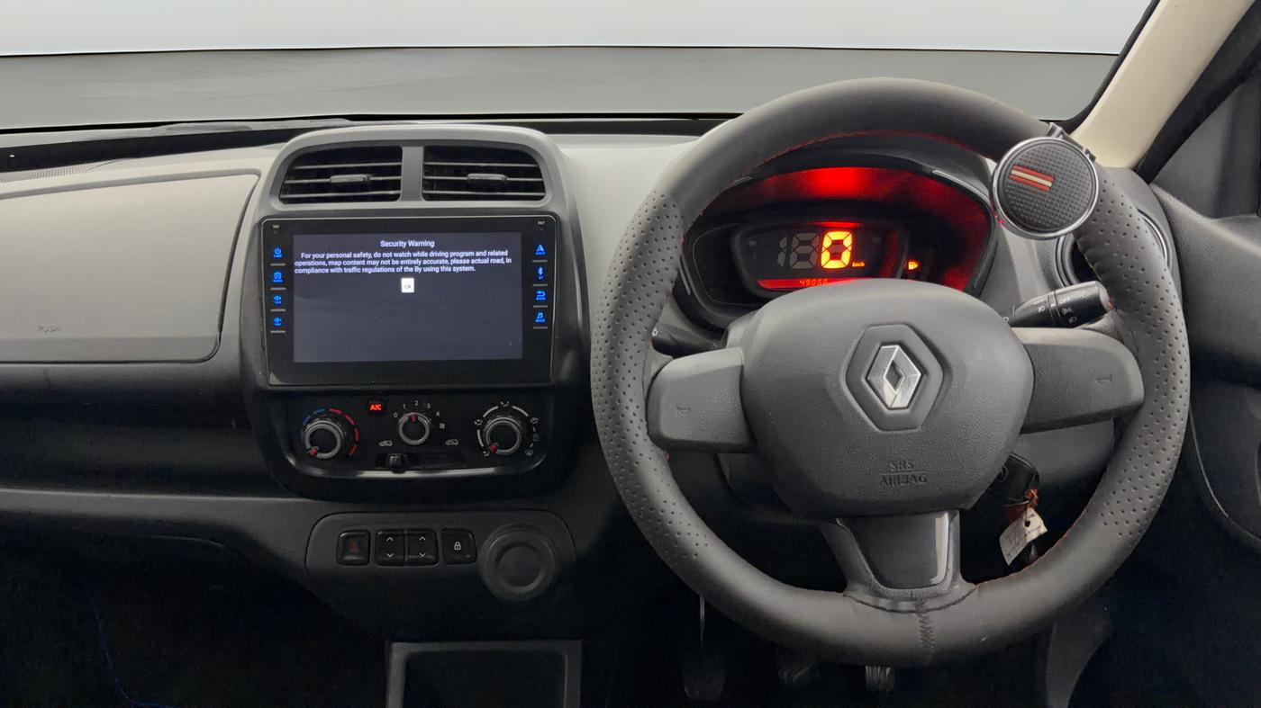 2016 Renault Kwid RXT 1.0, Petrol, Manual, 49,857 km, Steering Wheel Close Up