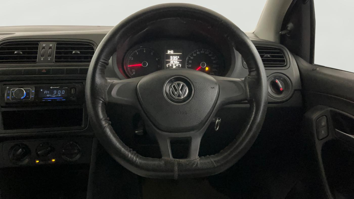 2019 Volkswagen Polo TRENDLINE 1.0L, Petrol, Manual, 22,766 km, Steering Wheel Close Up
