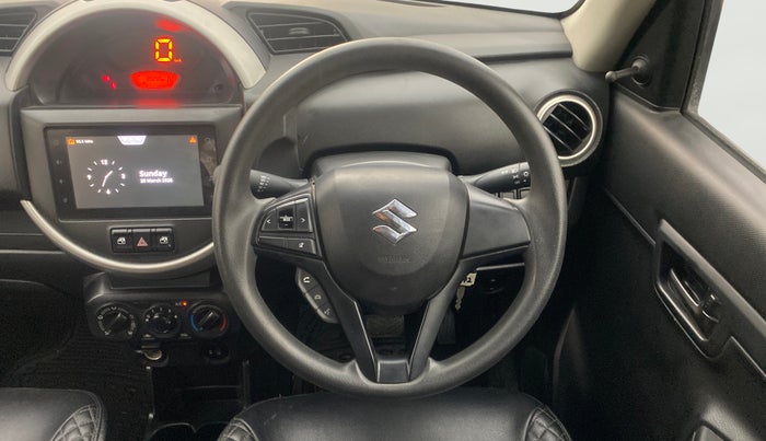 2020 Maruti S PRESSO VXI PLUS AMT, Petrol, Automatic, 39,261 km, Steering Wheel Close Up