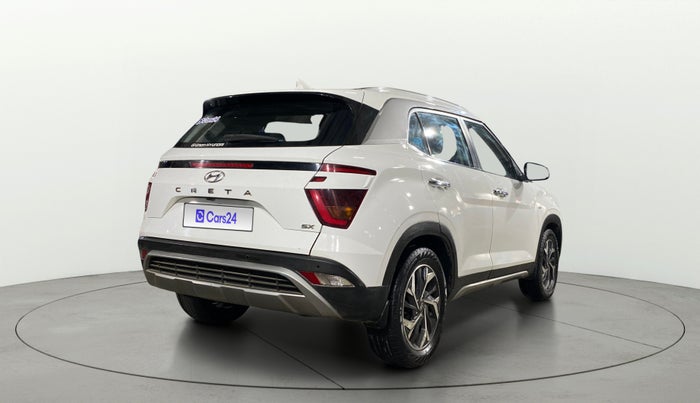 2021 Hyundai Creta SX (O) AT 1.5 DIESEL, Diesel, Automatic, 94,012 km, Right Back Diagonal
