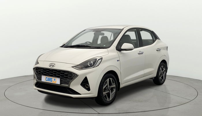 2020 Hyundai AURA SX PLUS 1.2 AMT CRDI, Diesel, Automatic, 45,704 km, Left Front Diagonal
