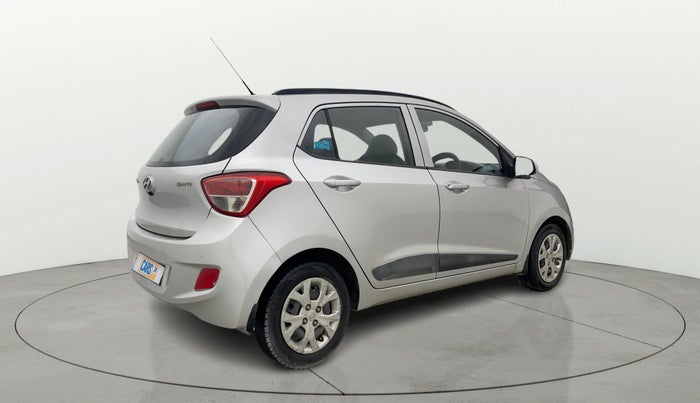 2015 Hyundai Grand i10 SPORTZ 1.2 KAPPA VTVT, Petrol, Manual, 73,343 km, Right Back Diagonal
