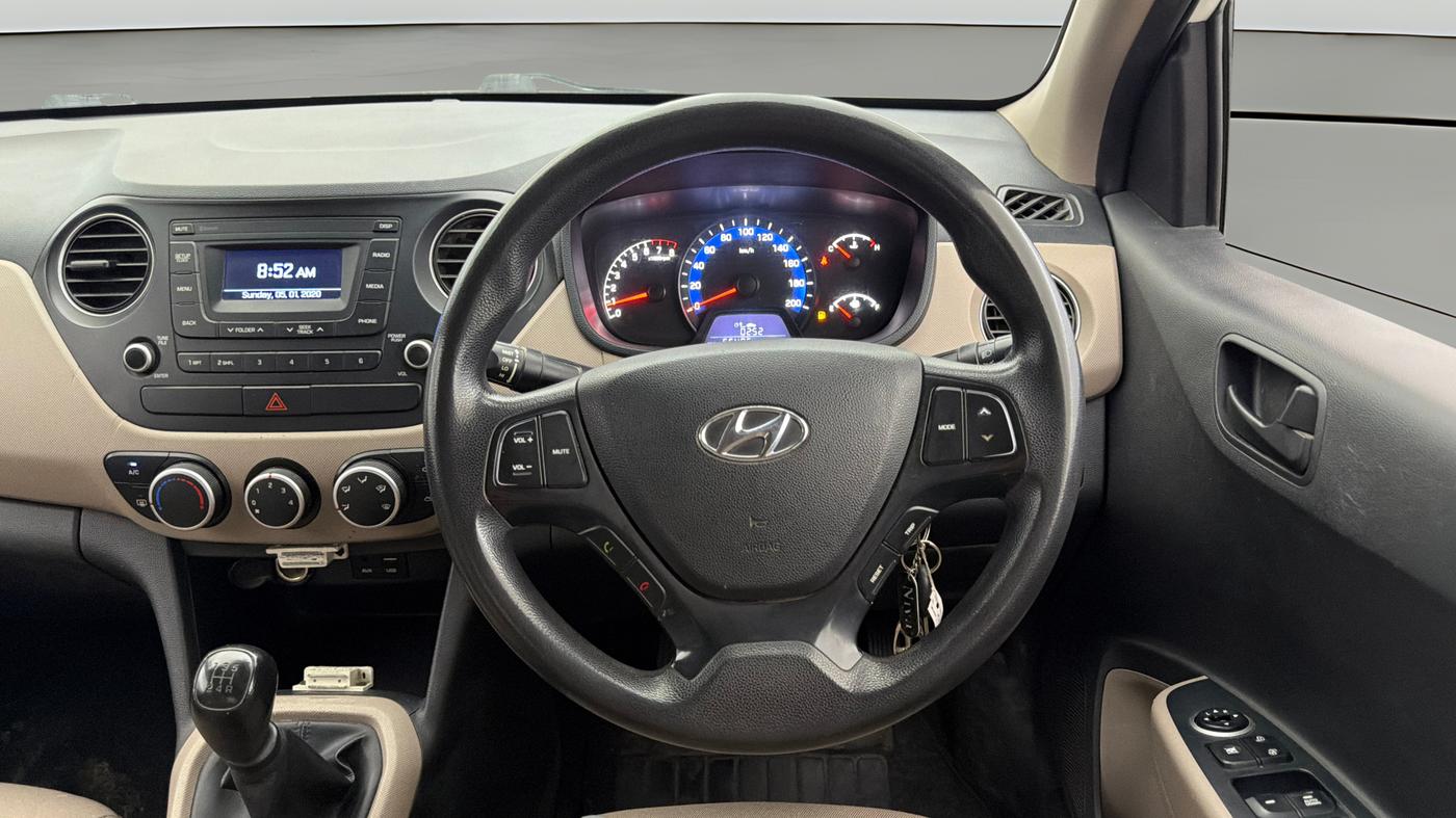 2019 Hyundai Xcent S 1.2, Petrol, Manual, 55,582 km, Steering Wheel Close Up