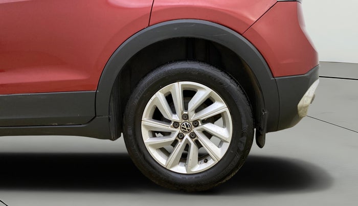 2022 Volkswagen TAIGUN HIGHLINE 1.0 TSI AT, Petrol, Automatic, 27,976 km, Left Rear Wheel