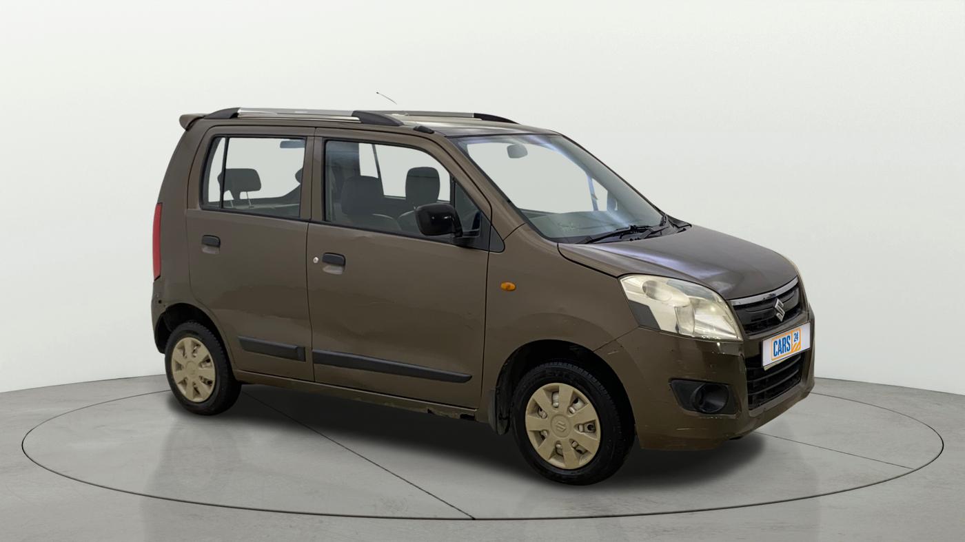 2013 Maruti Wagon R 1.0 LXI, Petrol, Manual, 37,023 km, Right Front Diagonal