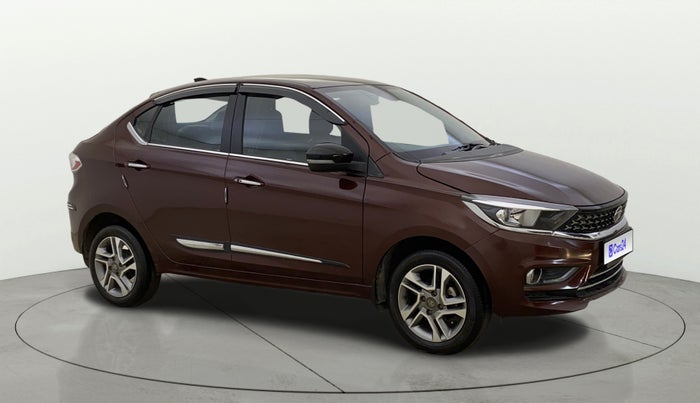 2023 Tata TIGOR XZ PLUS PETROL, Petrol, Manual, 11,176 km, Right Front Diagonal