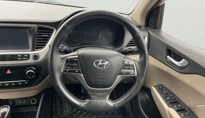 2019 Hyundai Verna 1.6 VTVT SX + AT, Petrol, Automatic, 51,901 km, Steering Wheel Close Up