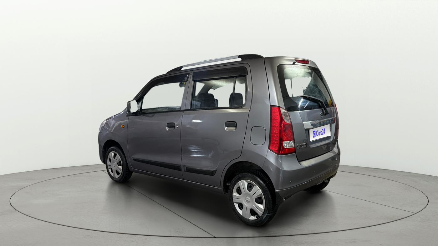 2017 Maruti Wagon R 1.0 VXI, Petrol, Manual, 28,201 km, Left Back Diagonal