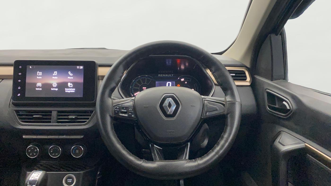 2021 Renault Kiger RXT AMT, Petrol, Automatic, 34,621 km, Steering Wheel Close Up
