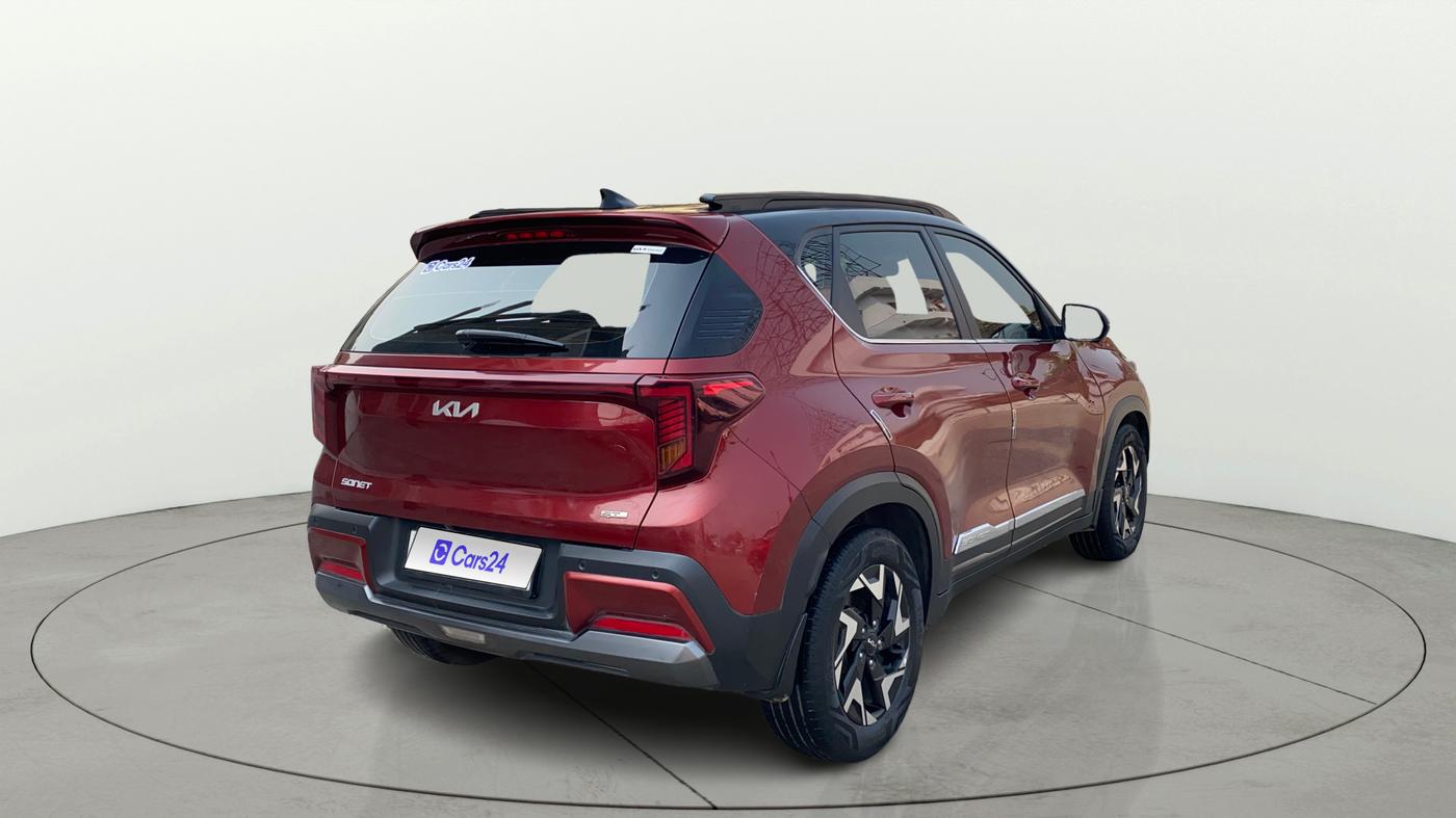 2024 KIA SONET GTX PLUS 1.0 TURBO PETROL DCT, Petrol, Automatic, 58,707 km, Right Back Diagonal