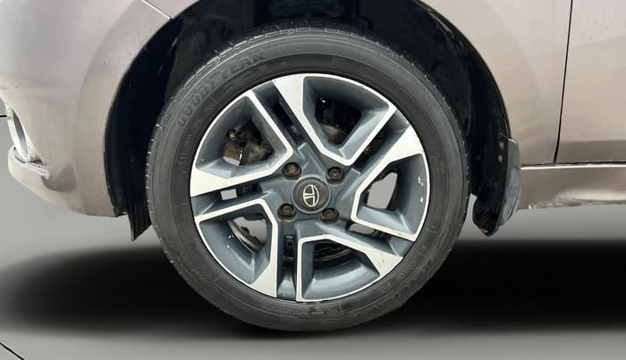 2018 Tata TIGOR XZA PETROL, Petrol, Automatic, 52,982 km, Left Front Wheel