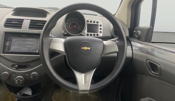 2013 Chevrolet Beat LS PETROL, Petrol, Manual, 34,880 km, Steering Wheel Close Up