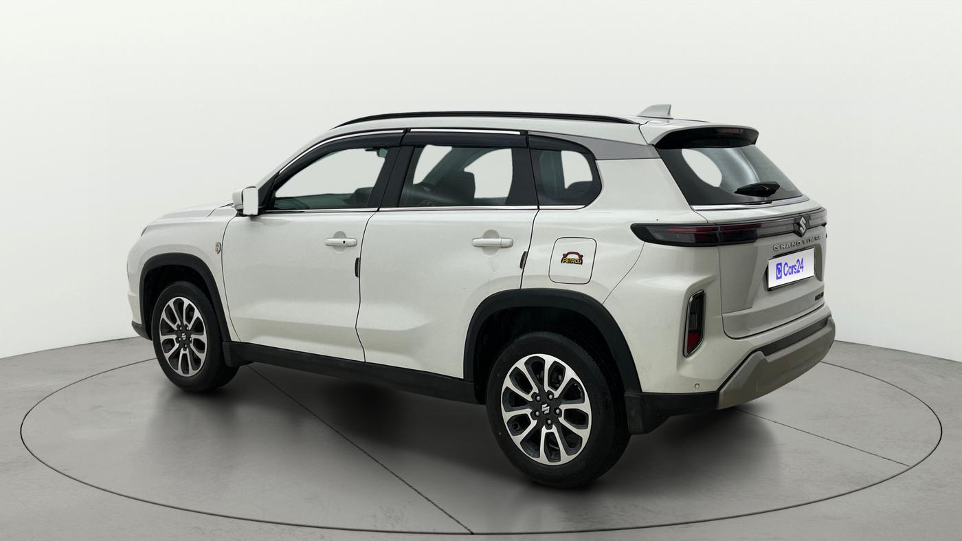2022 Maruti Grand Vitara ALPHA SMART HYBRID AT, Petrol, Automatic, 33,060 km, Left Back Diagonal