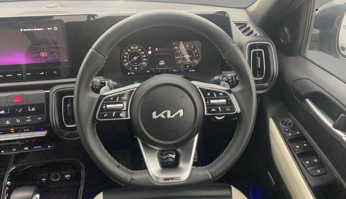 2024 KIA SONET GTX PLUS 1.0 TURBO PETROL DCT, Petrol, Automatic, 22,145 km, Steering Wheel Close Up