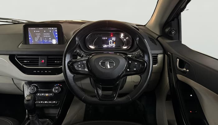2021 Tata NEXON XZ PLUS PETROL SUNROOF, Petrol, Manual, 45,615 km, Steering Wheel Close Up