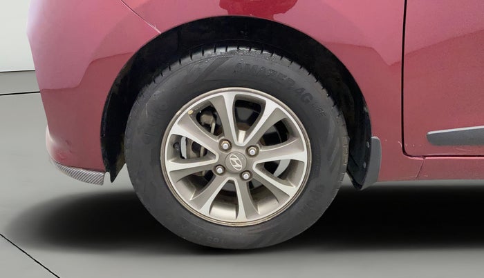 2013 Hyundai Grand i10 ASTA (O) 1.2 KAPPA VTVT, Petrol, Manual, 57,680 km, Left Front Wheel