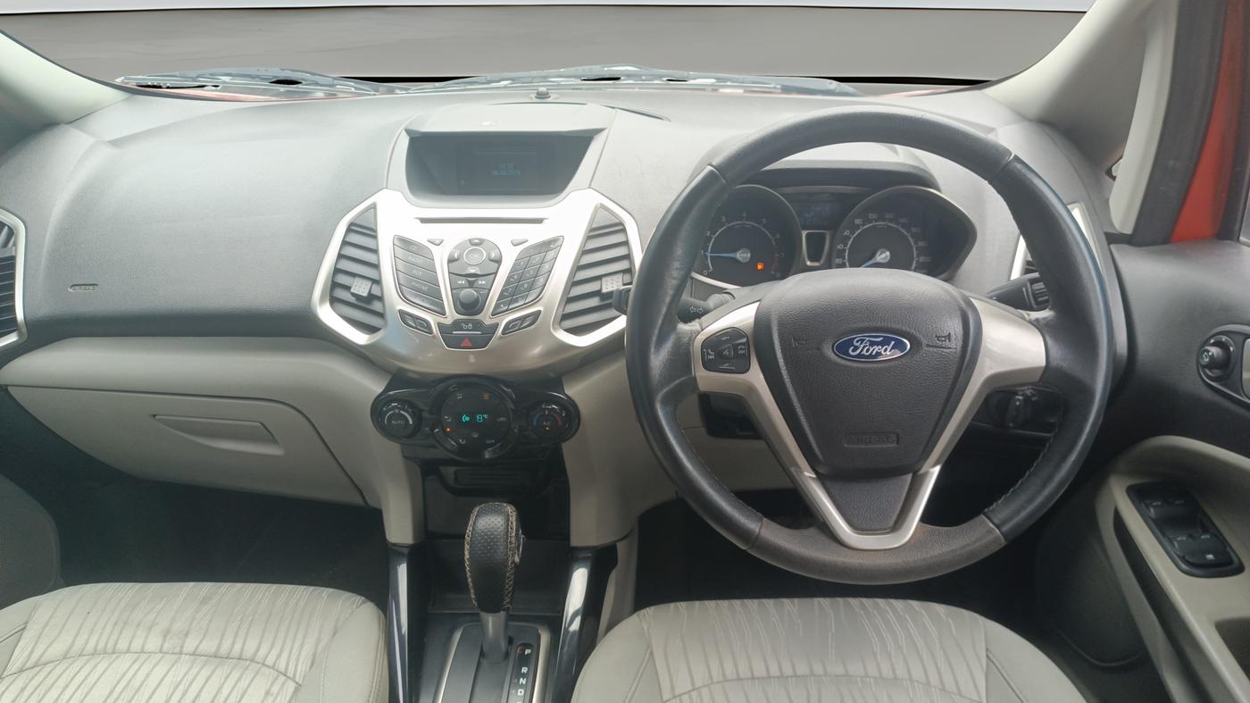 2015 Ford Ecosport TITANIUM 1.5L PETROL AT, Petrol, Automatic, 91,217 km, Steering Wheel Close Up