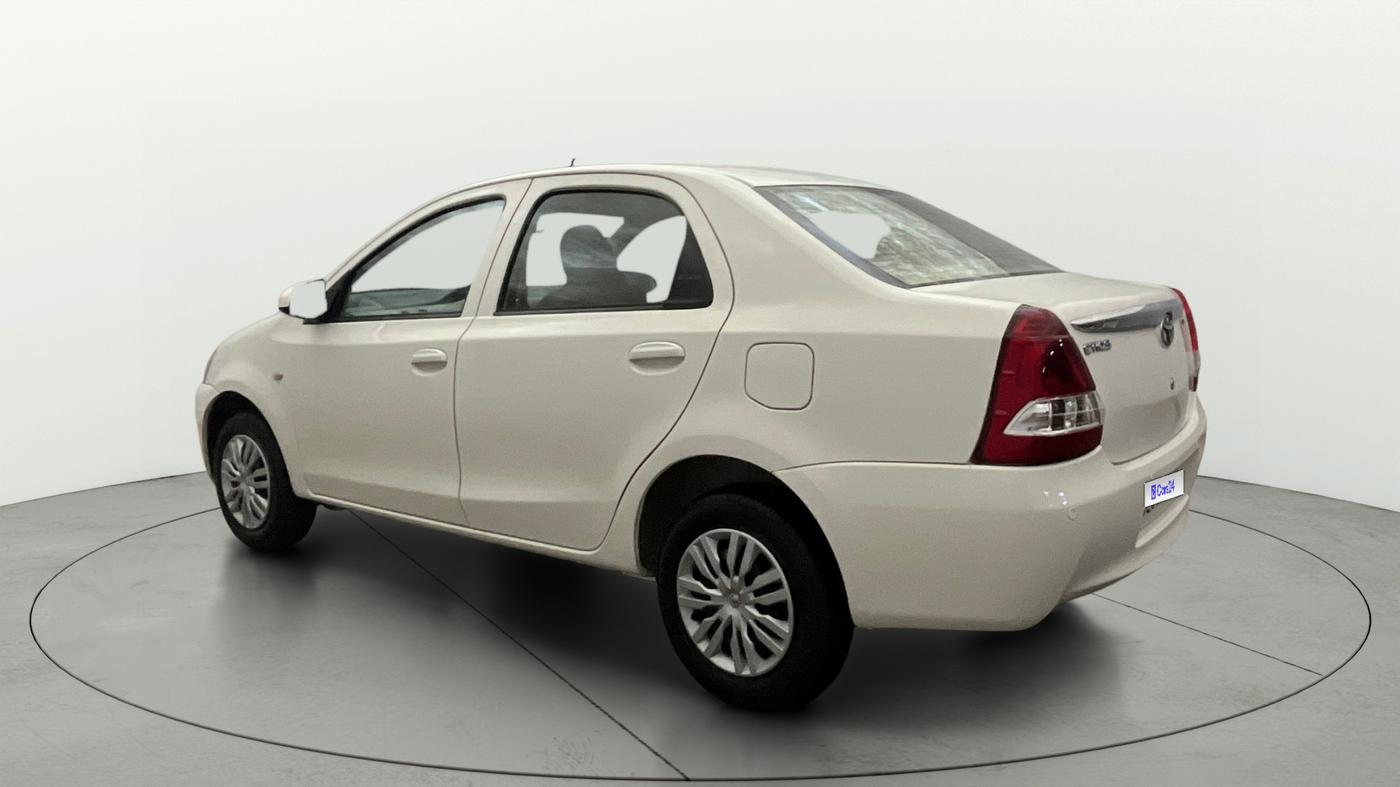 2016 Toyota Etios G, Petrol, Manual, 27,162 km, Left Back Diagonal