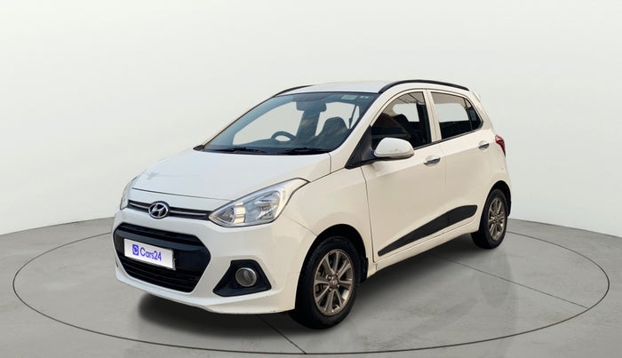 2014 Hyundai Grand i10 ASTA (O) 1.2 KAPPA VTVT, Petrol, Manual, 81,979 km, Left Front Diagonal