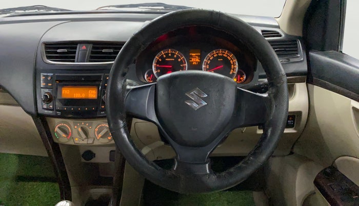 2015 Maruti Swift Dzire VXI, Petrol, Manual, 94,311 km, Steering Wheel Close Up