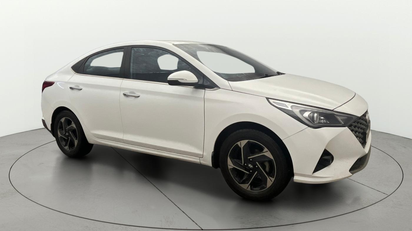 2019 Hyundai Verna 1.6 VTVT SX + AT, Petrol, Automatic, 74,540 km, Right Front Diagonal