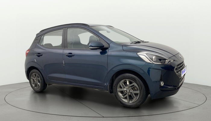 2021 Hyundai GRAND I10 NIOS SPORTZ AMT 1.2 KAPPA VTVT, Petrol, Automatic, 23,394 km, Right Front Diagonal