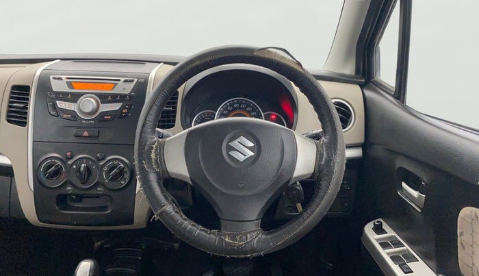 2016 Maruti Wagon R 1.0 VXI AMT, Petrol, Automatic, 61,534 km, Steering Wheel Close Up
