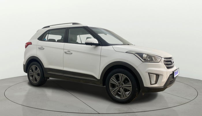 2017 Hyundai Creta SX PLUS AT 1.6 DIESEL, Diesel, Automatic, 1,27,708 km, Right Front Diagonal