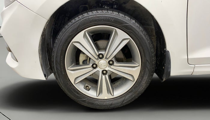 2019 Hyundai Verna 1.6 VTVT SX (O) AT, Petrol, Automatic, 98,649 km, Left Front Wheel