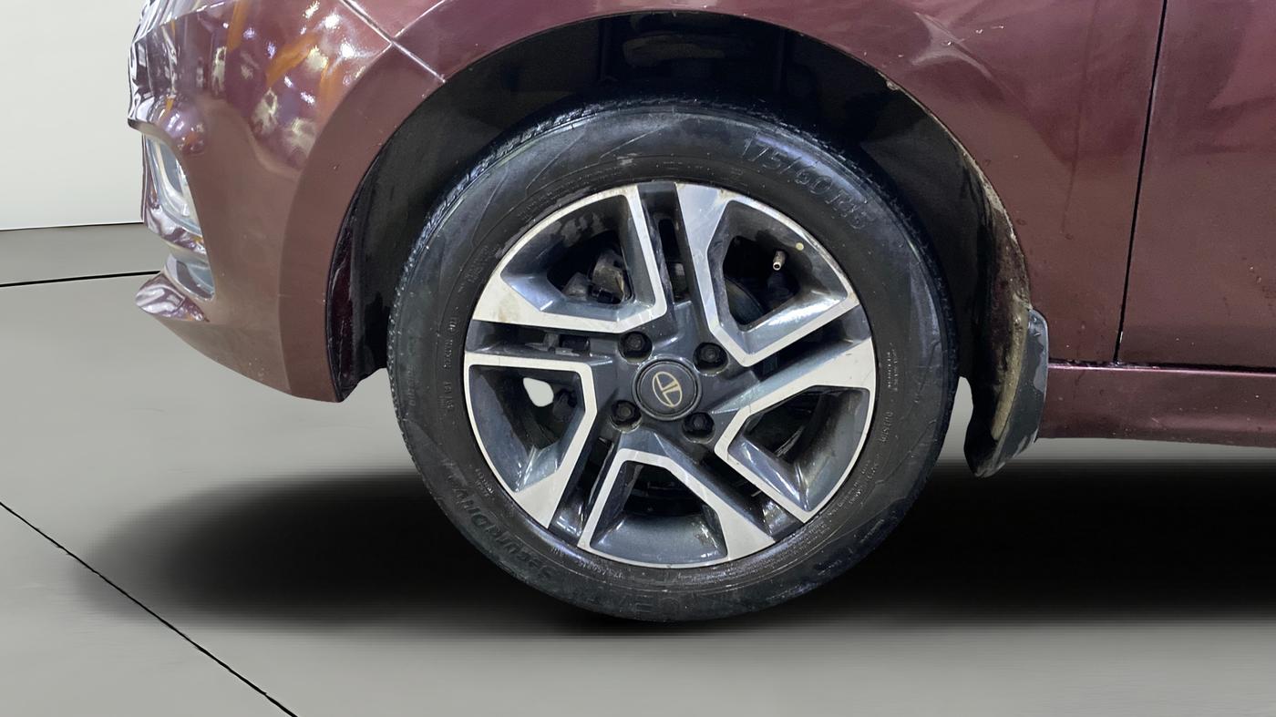 2020 Tata TIGOR XZ PLUS PETROL, Petrol, Manual, 85,723 km, Left Front Wheel