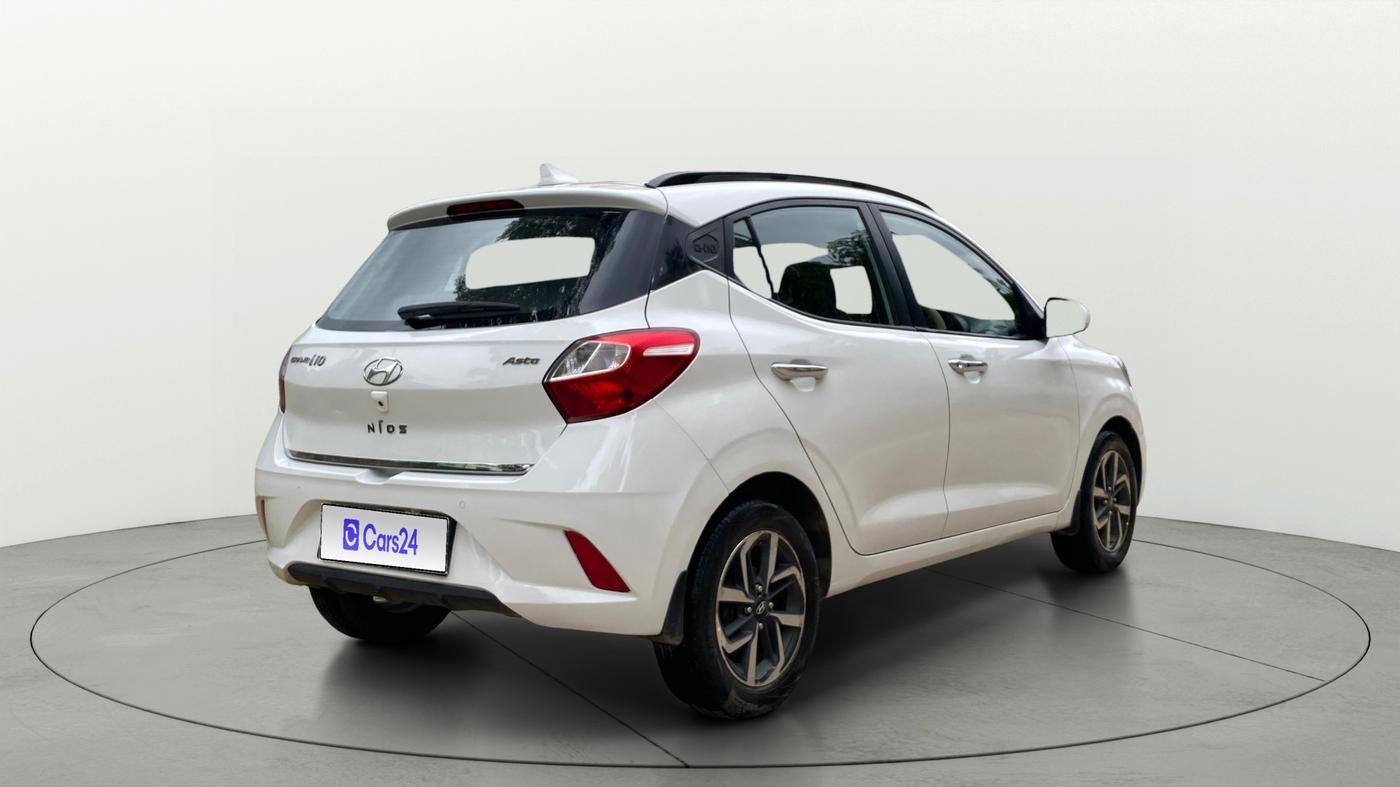 2019 Hyundai GRAND I10 NIOS ASTA 1.2 KAPPA VTVT, Petrol, Manual, 63,485 km, Right Back Diagonal