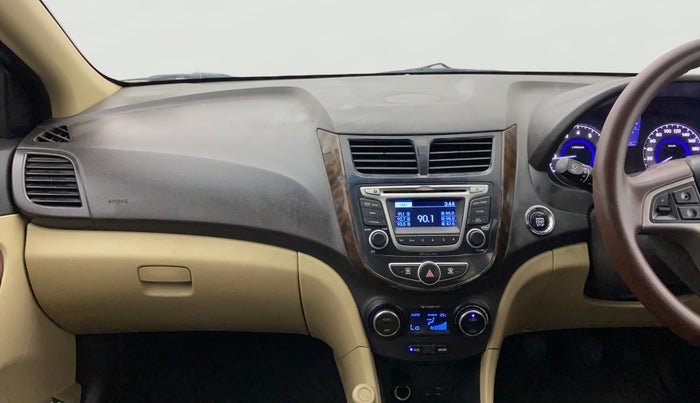 2015 Hyundai Verna FLUIDIC 4S 1.6 VTVT S(O), Petrol, Manual, 71,982 km, Air Conditioner