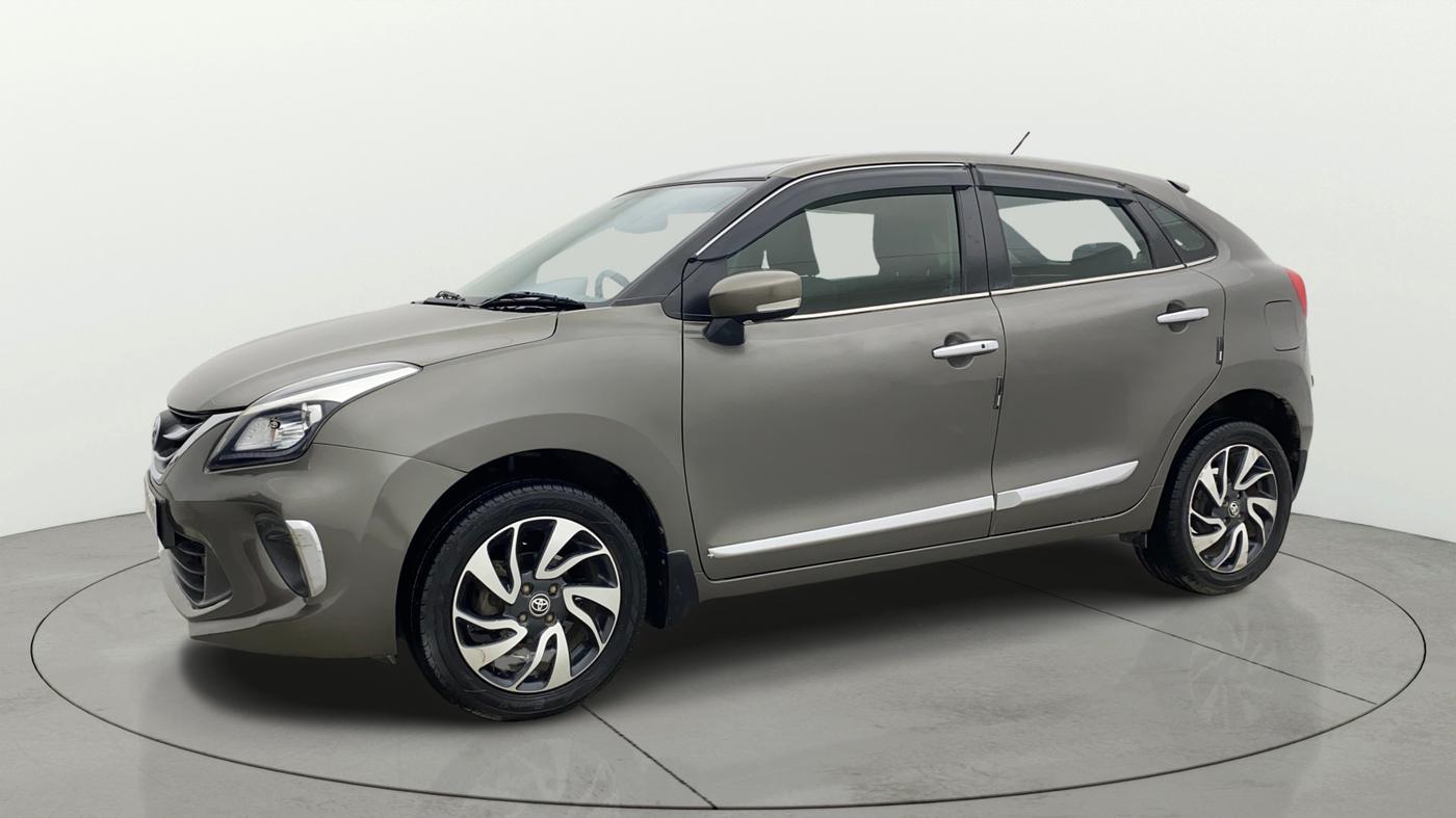 2020 Toyota Glanza V, Petrol, Manual, 60,189 km, Left Front Diagonal