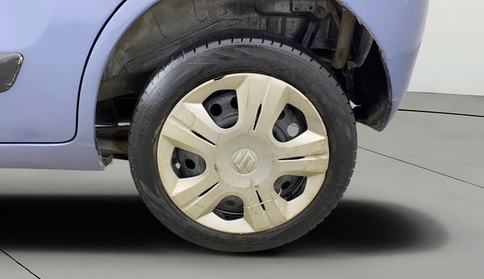 2013 Maruti Wagon R 1.0 VXI, Petrol, Manual, 86,298 km, Left Rear Wheel