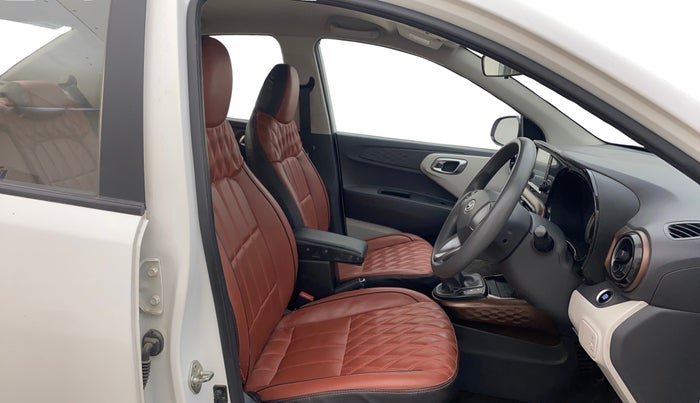 2021 Hyundai AURA SX PLUS 1.2 AMT, Petrol, Automatic, 40,109 km, Right Side Front Door Cabin