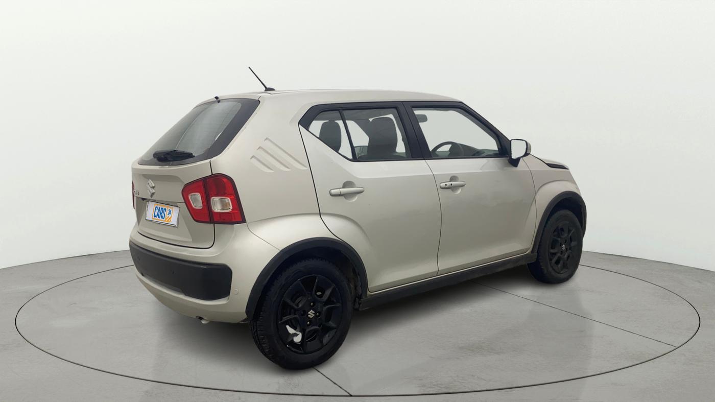 2018 Maruti IGNIS ZETA 1.2, CNG, Manual, 66,369 km, Right Back Diagonal