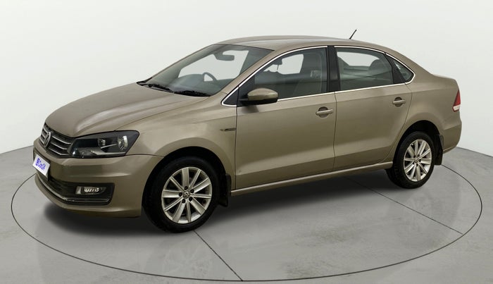 2017 Volkswagen Vento HIGHLINE PETROL AT, Petrol, Automatic, 75,987 km, Left Front Diagonal