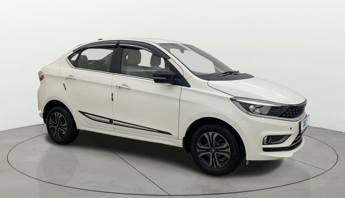 2023 Tata TIGOR XZ PLUS CNG LEATHERETTE PACK, CNG, Manual, 34,246 km, Right Front Diagonal