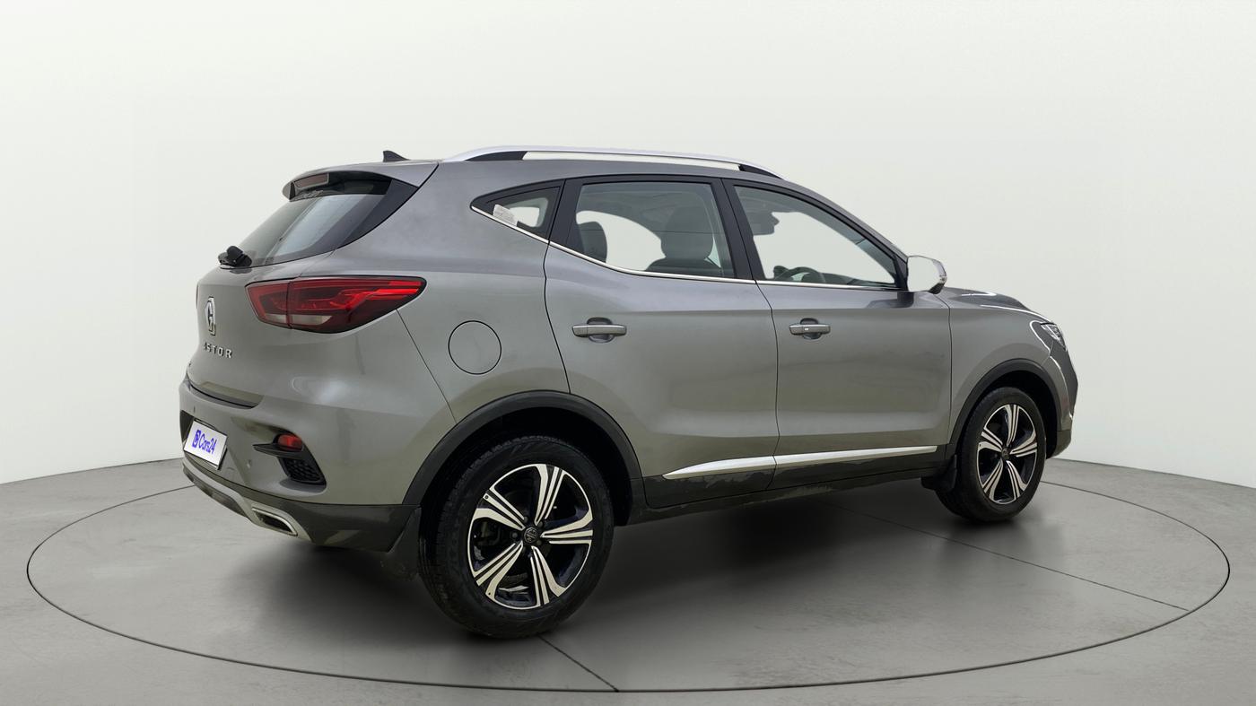 2022 MG ASTOR SHARP 1.5 CVT, Petrol, Automatic, 32,854 km, Right Back Diagonal