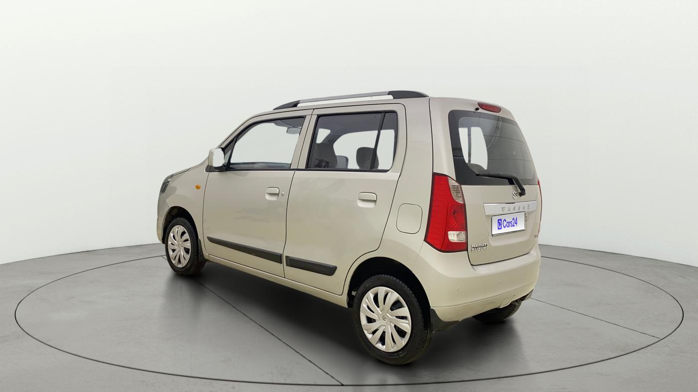 2017 Maruti Wagon R 1.0 VXI, Petrol, Manual, 72,899 km, Left Back Diagonal
